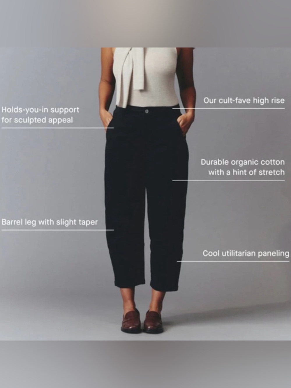Everlane Women’s Utility Barrel Pant - Picture 13 of 13